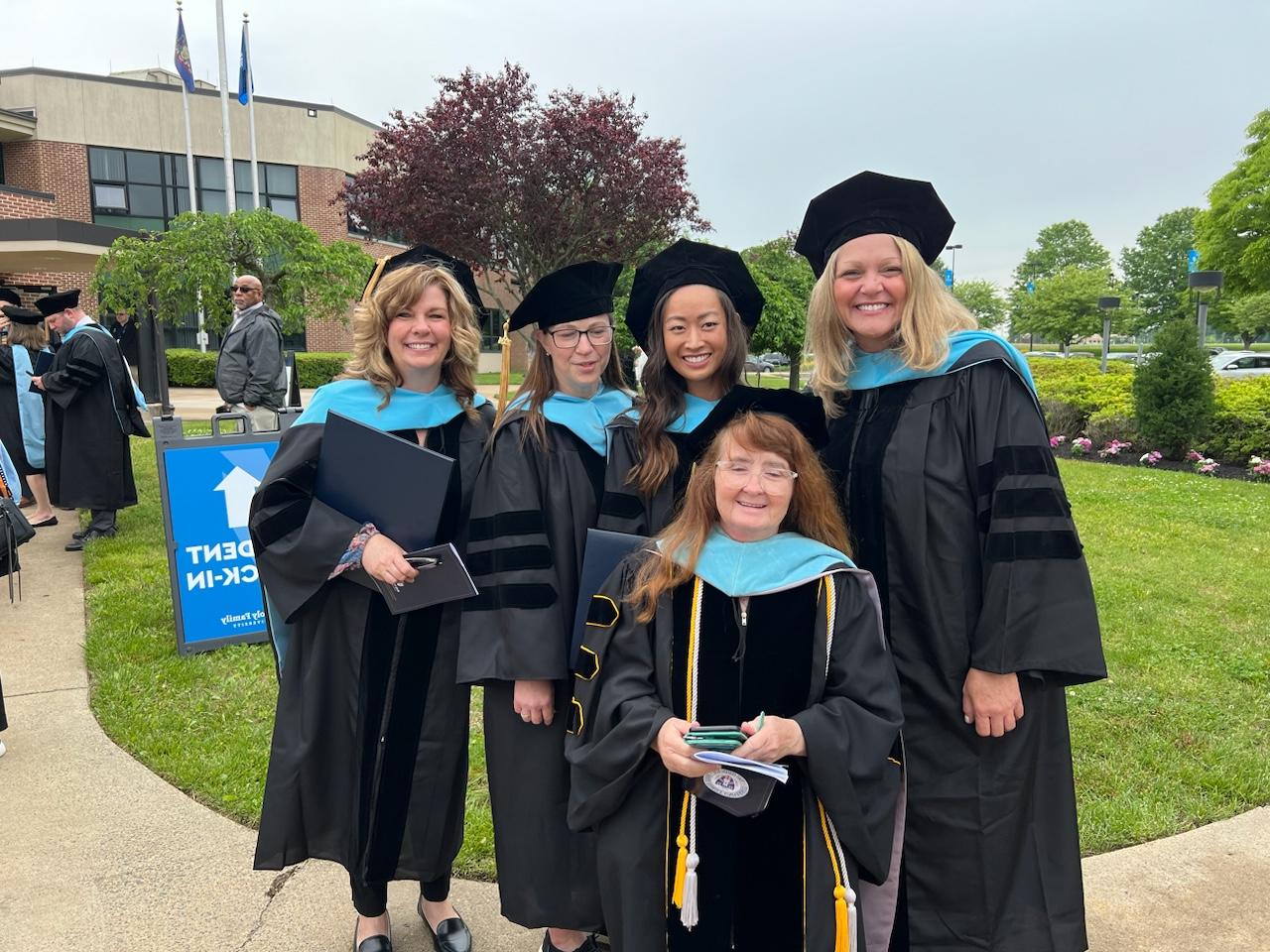 Group graduation photo